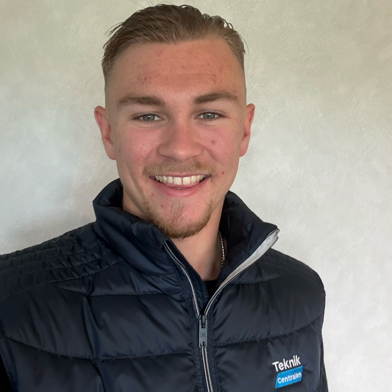 Max, inköpsansvarig på Teknikcentralen